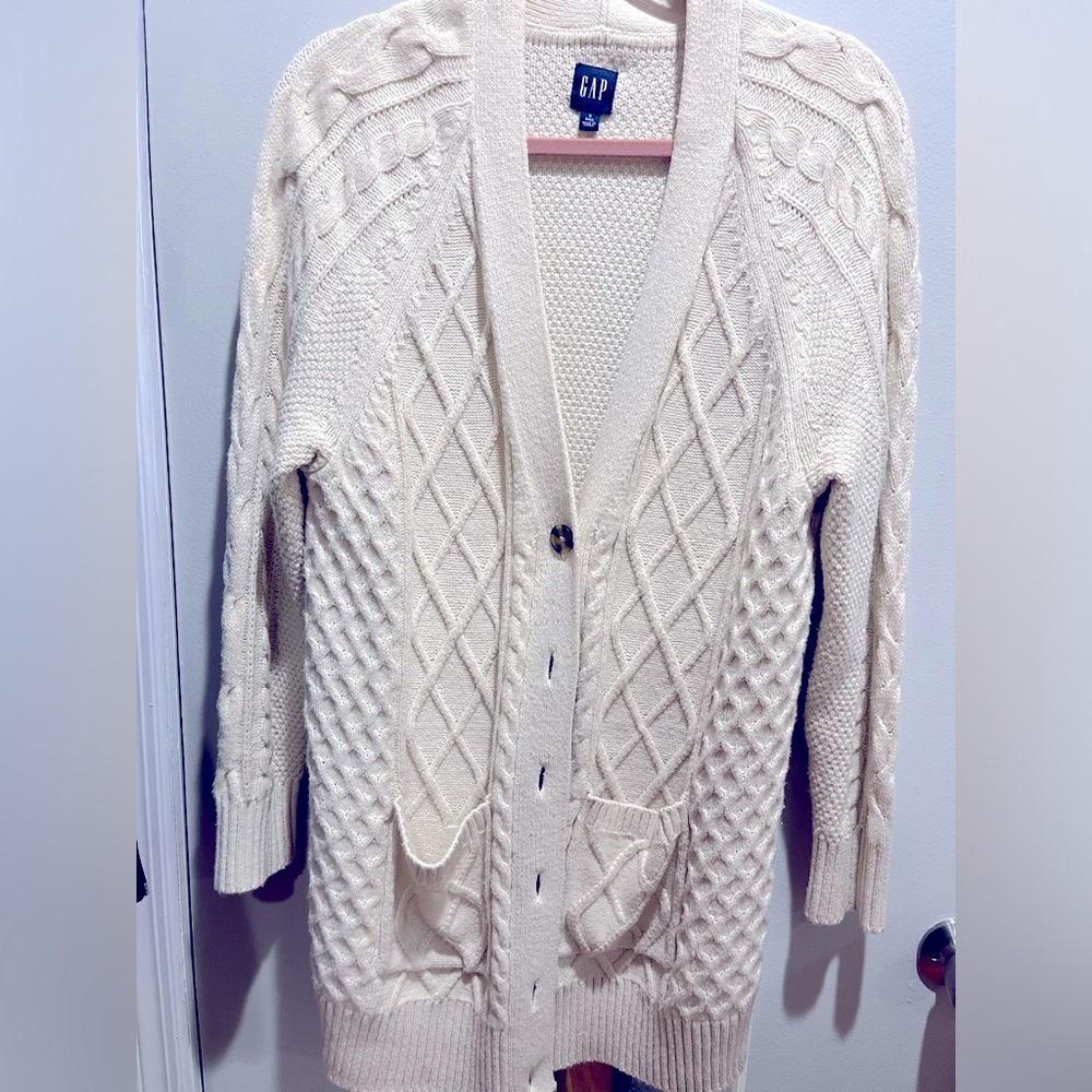 GAP button down sweater